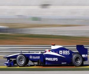 Rompicapo di Vista laterale, la Williams FW32