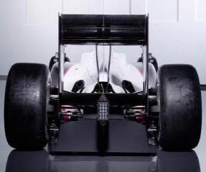 Rompicapo di Vista posteriore, BMW Sauber C29