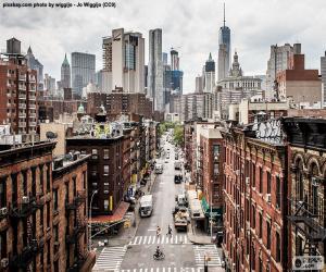 Rompicapo di Vista Street a Manhattan