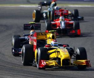 Rompicapo di Vitaly Petrov - Renault - Bahrain 2010