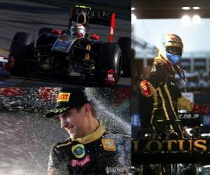 Rompicapo di Vitaly Petrov - Renault - Melbourne, Australia Grand Prix (2011) (3 ° posto)