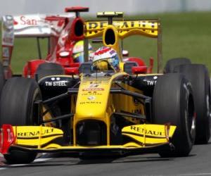 Rompicapo di Vitaly Petrov - Renault - Montreal 2010