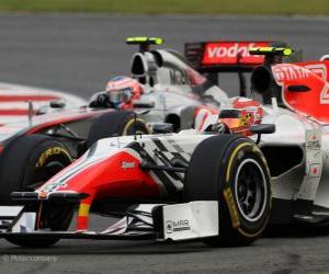 Rompicapo di Vitantonio Liuzzi - HRT - Silverstone 2011