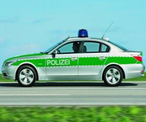 Rompicapo di volante o macchina della polizia - BMW E60 -