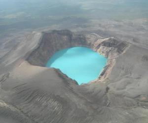 Rompicapo di Vulcani della Kamchatka, Russia.