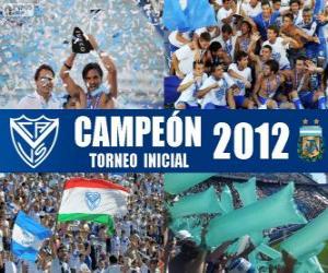 Rompicapo di Vélez Sarsfield, campione del Torneo Inicial 2012, Argentina