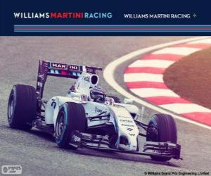 Rompicapo di Williams Martini Racing FW36 - 2014 - 
