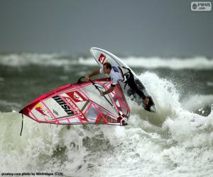 Rompicapo di Windsurf wave