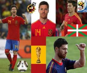 Rompicapo di Xabi Alonso (polmone) Centrocampista da seleção espanhola