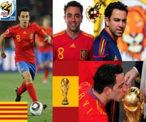 Rompicapo di Xavi Hernandez (Il testimone) Centrocampista da seleção espanhola