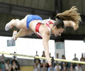 Rompicapo di Yelena Isinbayeva salto