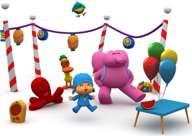 Pocoyo Festa puzzle