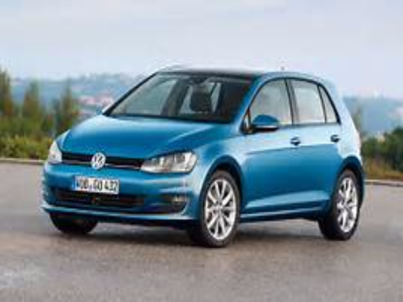 volkswagen golf blu puzzle