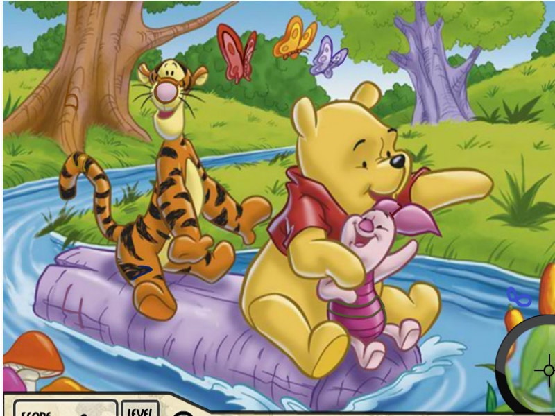 winnie the pooh sul tronco puzzle