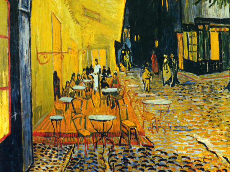 Vincent van Gogh - Cafè puzzle