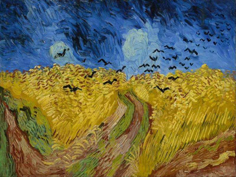 Vincent van Gogh -  Campo di grano puzzle