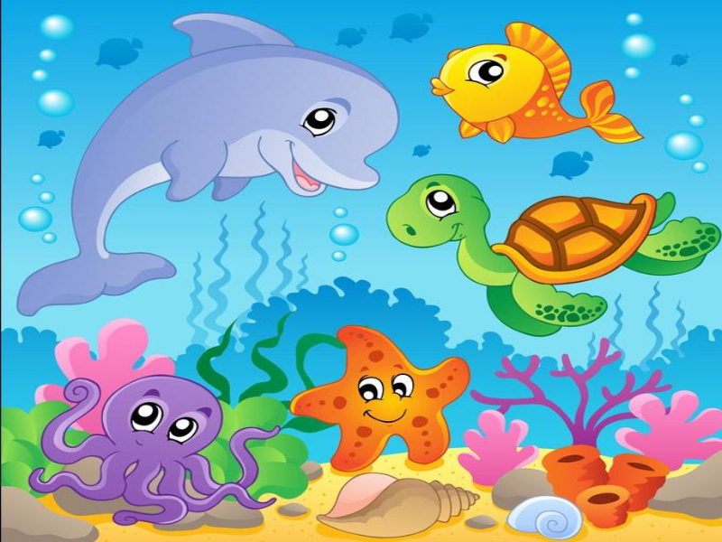 Quanti amici nel mare! puzzle